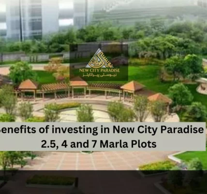Benefits of investing in New City Paradise 2.5, 4 and 7 Marla Plots